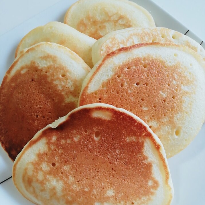 レモン風味のパンケーキ